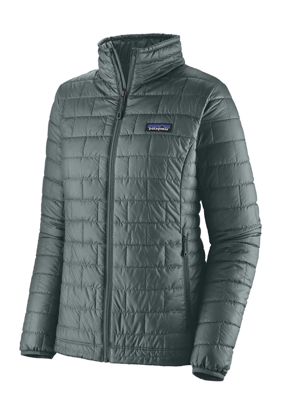 Patagonia Women's Nano Puff Jacket Size Small Nouveau Green Blue